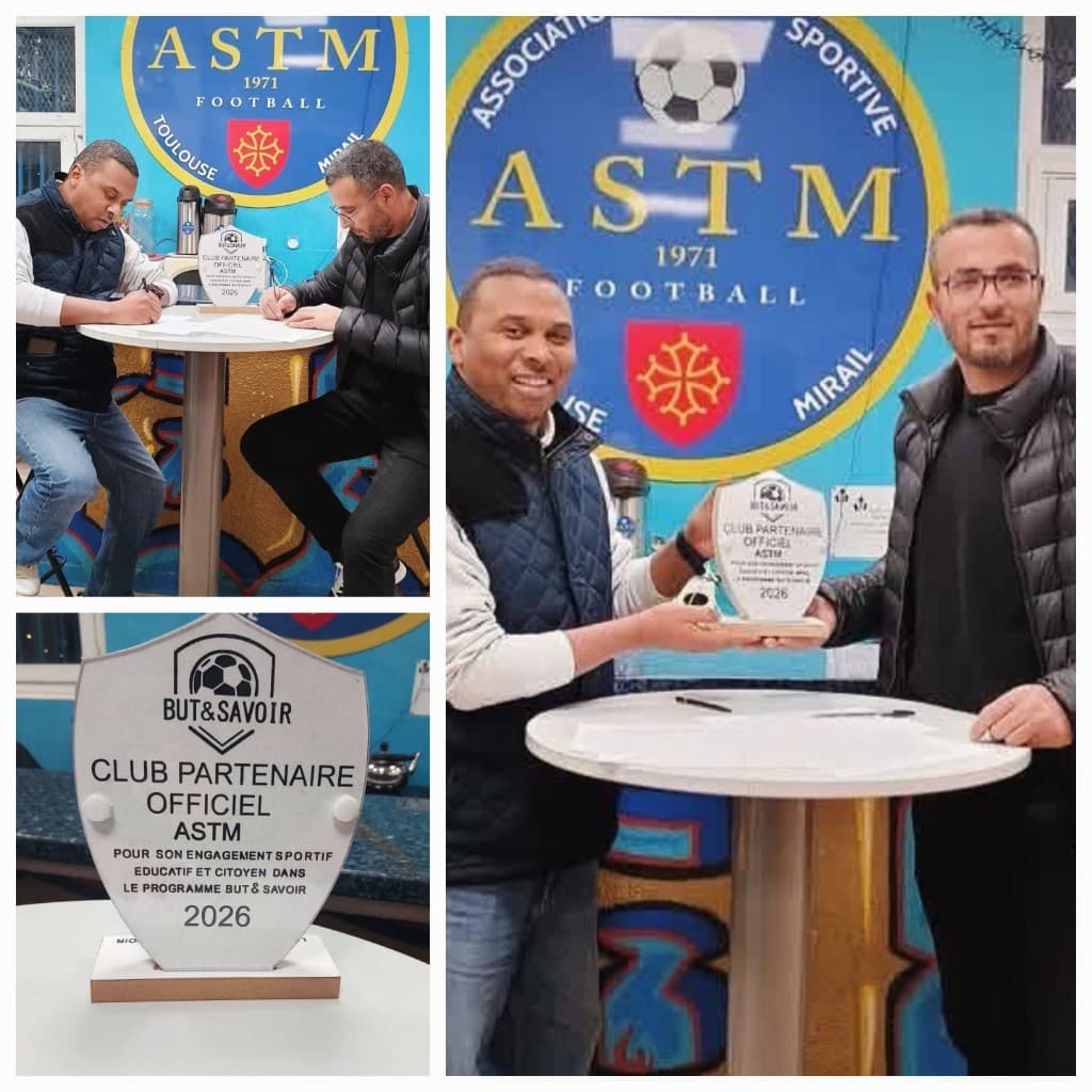 Partenariat BUT & SAVOIR avec l’ASTM : signature de convention et remise de la plaque « Club partenaire officiel »